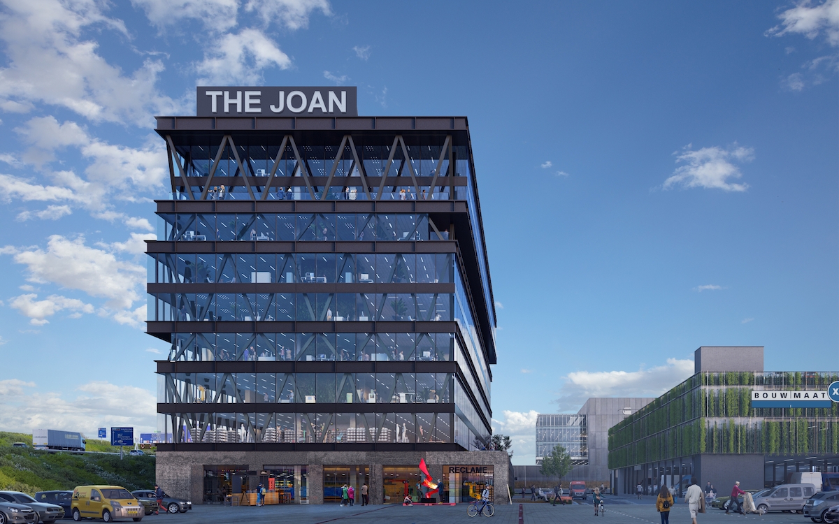 Volgende fase The Joan: afbouw 24.000m2 bedrijfsruimte